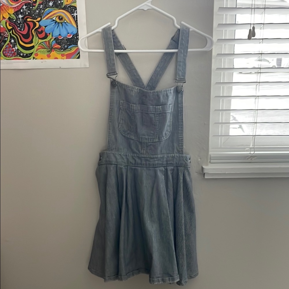 Denim Overall Dress